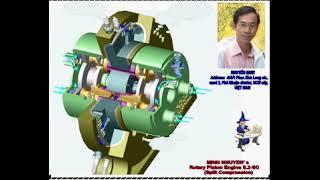 MINH NGUYEN' s Rotary Piston Engine S.2-SC (Split Compression)