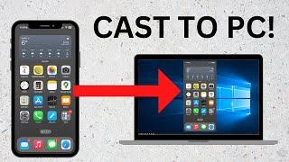 How to Mirror iPhone or iPad Screen on Your Laptop / PC!