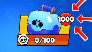 1000 СУНДУКОВ - НОВЫЙ ПРОЕКТ BRAWL STARS!!