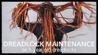 CROCHET MAINTENANCE || 5 Year Old Dreadlocks