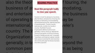 English reading practice. Read and learn english. #english