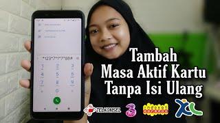 How to Extend the Active Period of Telkomsel, XL, Indosat and Tri Cards Without topping up