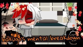 Bakugo's mental breakdown  || TdBk || Skit || 