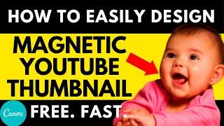  THE ULTIMATE YOUTUBE THUMBNAIL TUTORIAL - How To Make A Custom YouTube Thumbnail With Canva (2022)