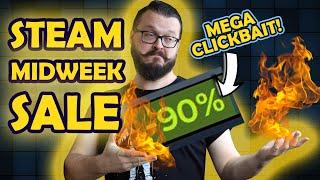 Steam MIDWEEK Sale! 10 Amazing Games!