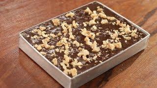 Chocolate Walnut Fudge | Cooking with California Walnuts | Sanjeev Kapoor Khazana