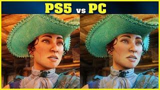 PS5 vs PC at 4K 60fps - Console vs PC comparison New World Aeternum