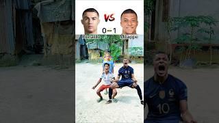 Ronaldo vs Mbappe fans  #shorts #football #trending #ronaldo #mbappe #viral #fans #ytshorts #vs