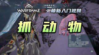 3分钟教会你抓动物，warframe（星际战甲国际服）萌新入门视频：抓动物，保育活动，完美捕获