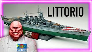Building the MOST UNDERRATED battleship | 1/700 Littorio Full Build