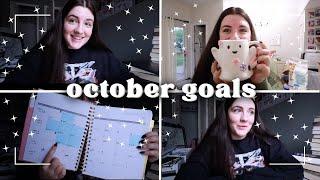 october goals & updates