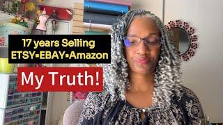 My ETSY Suspension | Getting Sued  | Why I Quit Amazon | Selling on EBay