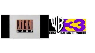 Ricki Lake Promo Thursday at 5:00pm on WB 33 KDAF Dallas/Fort Worth (November 8,1995)