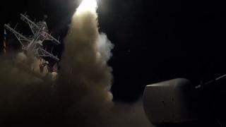 Raw: Missiles Fired at Syria From USS Porter