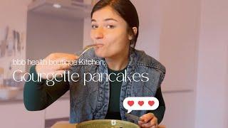 bbb health boutique kitchen - courgette pancakes