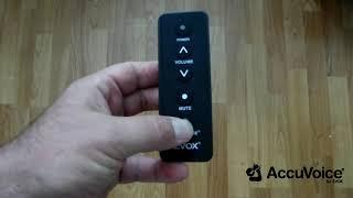 ZVOX AV100 Remote