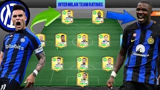 Inter Milan Team New Ratings #dls25 #intermilan #dreamleaguesoccer #dlsgamer