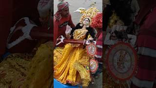 saraswati thakur visarjan  #youtubeshorts