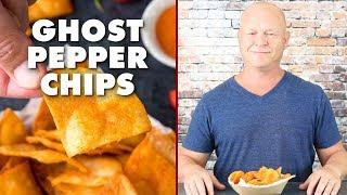 Homemade Ghost Pepper Chips - Chili Pepper Madness