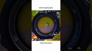 m4+3x spray op #bgmi #bgmishorts #shortvideo #trendingshorts #m4spray