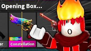 100,000 Snow Token Unboxing in MM2!