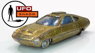 Ed Straker's car. Restoration of the Dinky Toys model from the Gerry Anderson series "UFO".