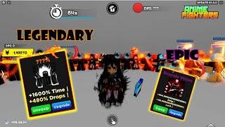 INSANE MAX LEVEL LEGENDARY AURA [Time + Drop]!! Epic Aura!! INfused BUNZIE! Anime Fighters Simulator