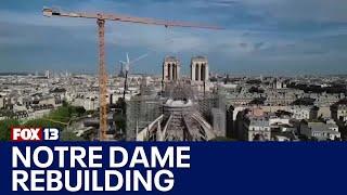 Notre Dame's 5-year restoration nearly complete in Paris | FOX 13 Seattle