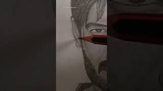 Ajay Devgan Drawing (Drishyam2) #shorts #drishyam2 #Ajaydevgan #youtubeshorts