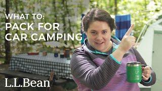 What to Pack for Car Camping