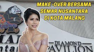 PERTAMA KALI SEUMUR HIDUP DI MAKE-OVER, PAKAI GAUN RANCANGAN DESIGNER INDONESIA DAN EMAS BERKILAU