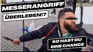 Messerangriff überleben!? - So hast du eine Chance | Urban Survival #mannheim