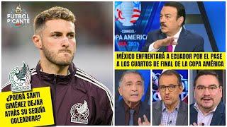 DESOLADOR Santiago Giménez está en crisis y Jaime Lozano se niega a reconocerlo | Futbol Picante