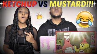 IllmacTV "Ketchup vs Mustard RAP BATTLE ft. Dizaster (RapOff)" REACTION!!