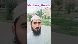 Maulana Shuaib #islamic_short