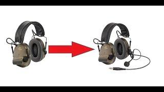 How to upgrade your Peltor Comtac XPI (or XP)  to a communication headset