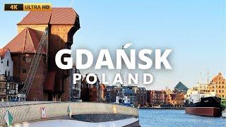 [4K] Gdańsk city Walking Tour ️ | Poland 