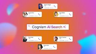 75% faster prospecting power with Cognism AI Search