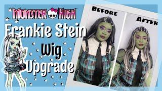 Frankie Stein Monster High Wig Transformation | Cosplay Wig DIY Costume