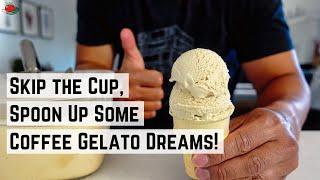 Home-Crafted Coffee Gelato: A Family Favorite!