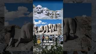 THE UNSEEN SIDE OF MT. RUSHMORE!