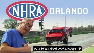 Steve Magnante in the pits! Over a dozen interviews from NHRA Orlando! Cuda to Corvettes to wagons!