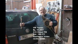 VW Touran Querlenker hinten rechts defekt