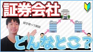 証券会社ってどんなところ？証券取引所との違いは？上場、IPOってなに？絵を使ってわかりやすく解説