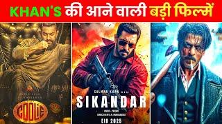 Bollywood Big 3 Khans: Shah Rukh Khan, Salman Khan & Aamir Khan - Upcoming Movies