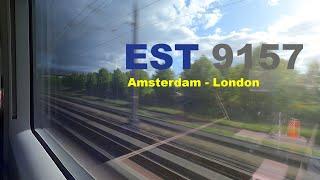 Eurostar Class 374 full ride from Amsterdam to London | EST 9157