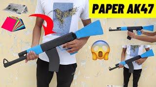 Origami Gun | How to Make a Paper AK47 Gun | Weapons DIY | Paper Ak47