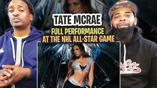 TRE-TV REACTS TO -  Tate McRae - Live NHL All-Star Intermission Full Performance