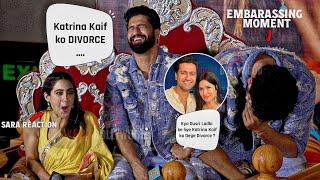 Kya aap Katrina Kaif ko Divorce Doge  - Vicky Kaushal Embarrasing Moment and Reaction