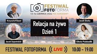 Festiwal Fotoforma 2024 LIVE - dzień 1 (Łukasz Dziewic, Tomasz Tomaszewski)